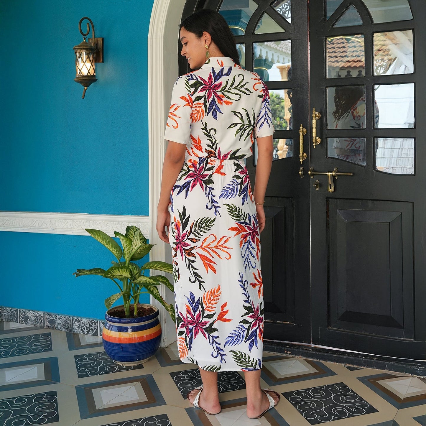 Flowing Botanics Co-Ord Set