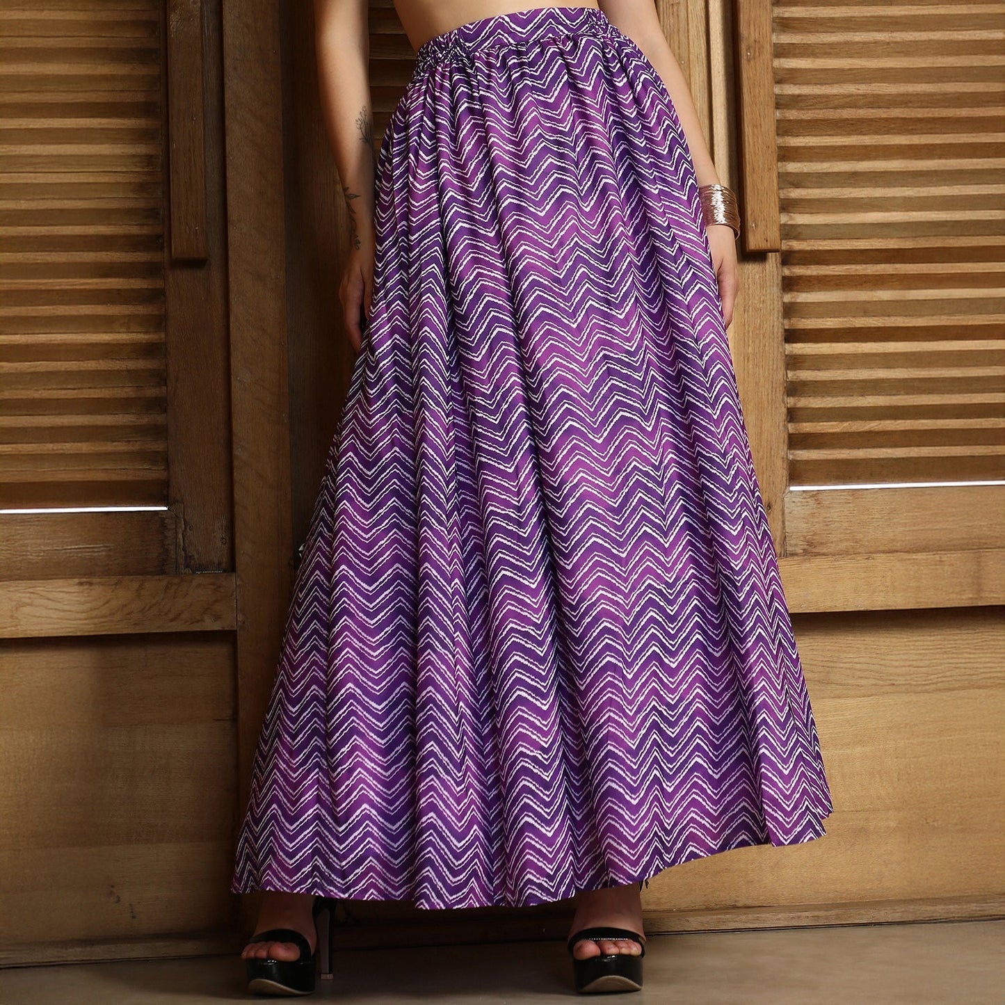 Chevron-Wrap Co-Ord Set