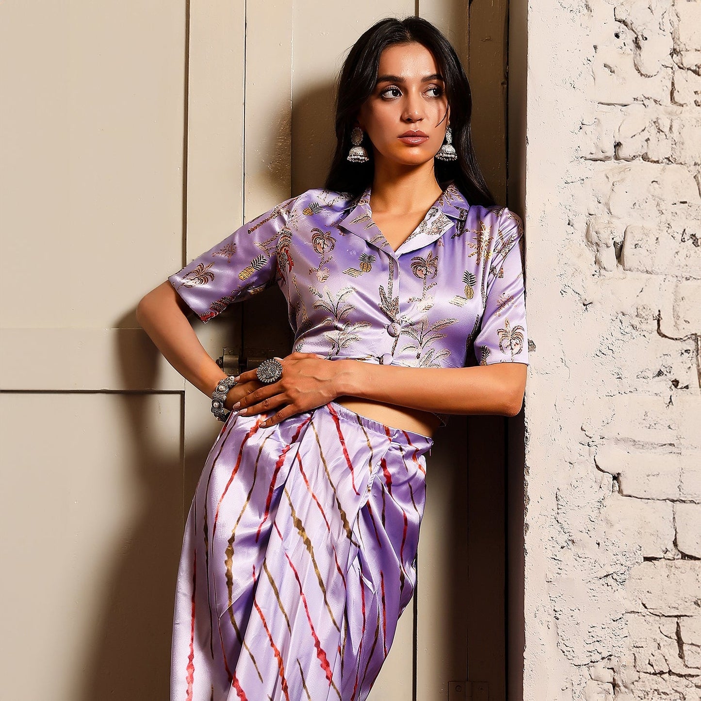 Indie Palm Co-Ord Set