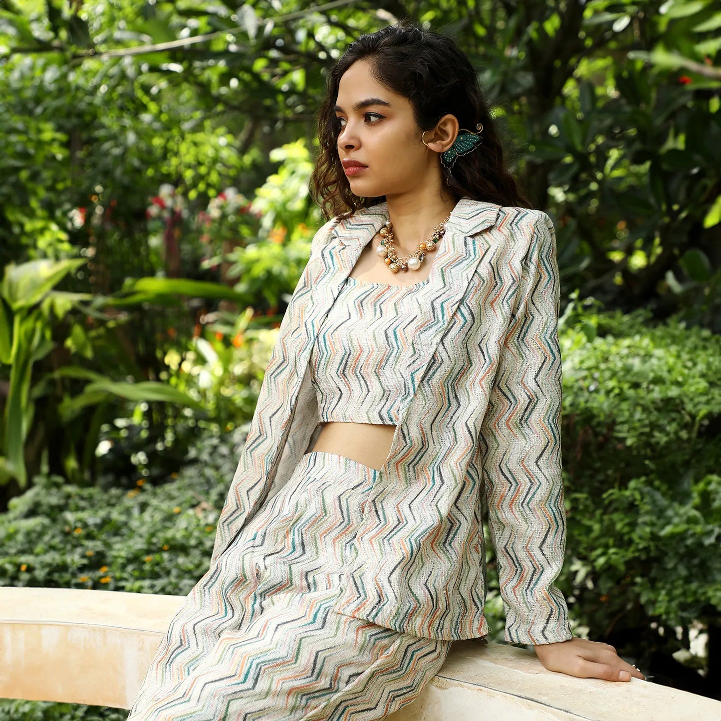 Zig-Zag Pantsuit