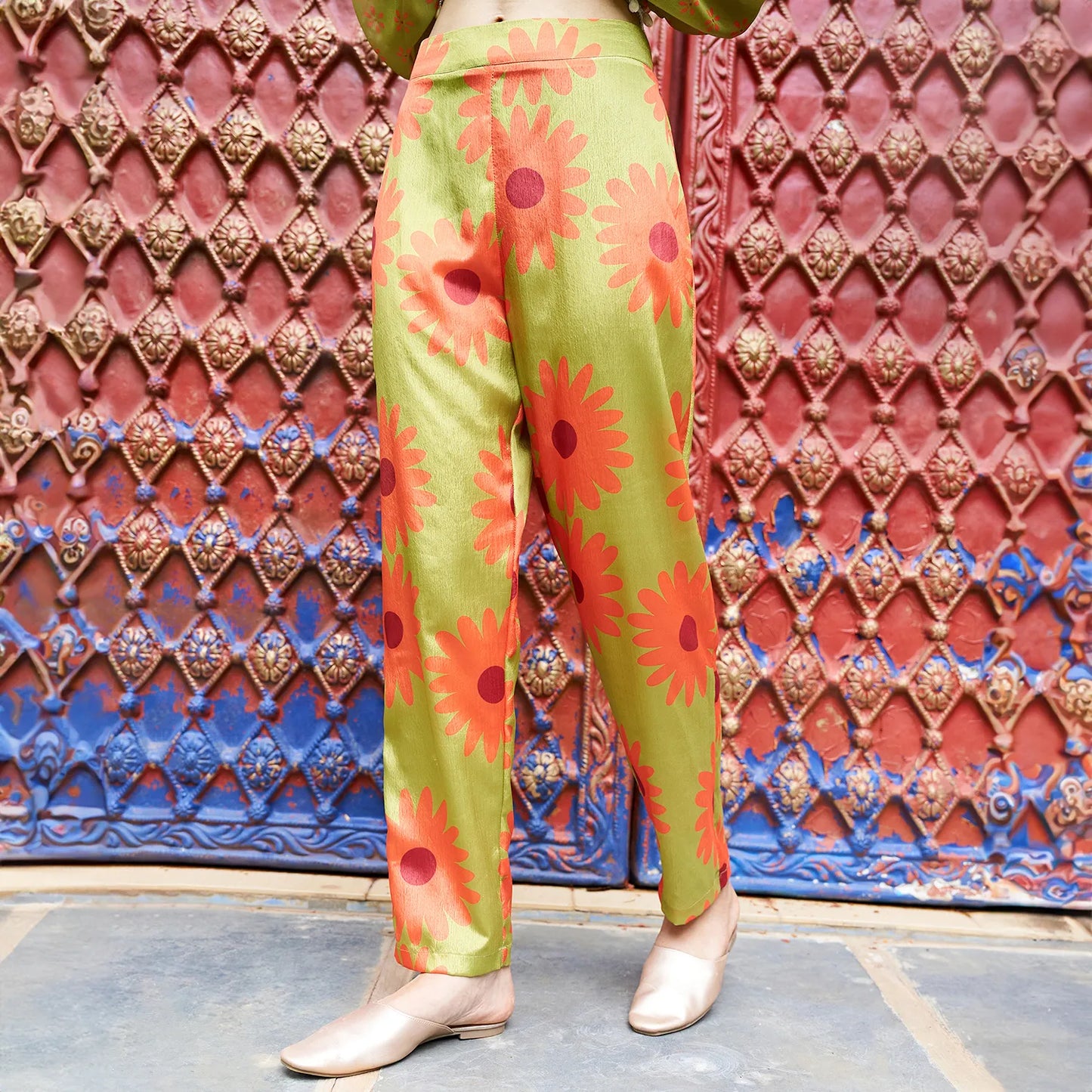 Flower Tie-Up Co-Ord Set