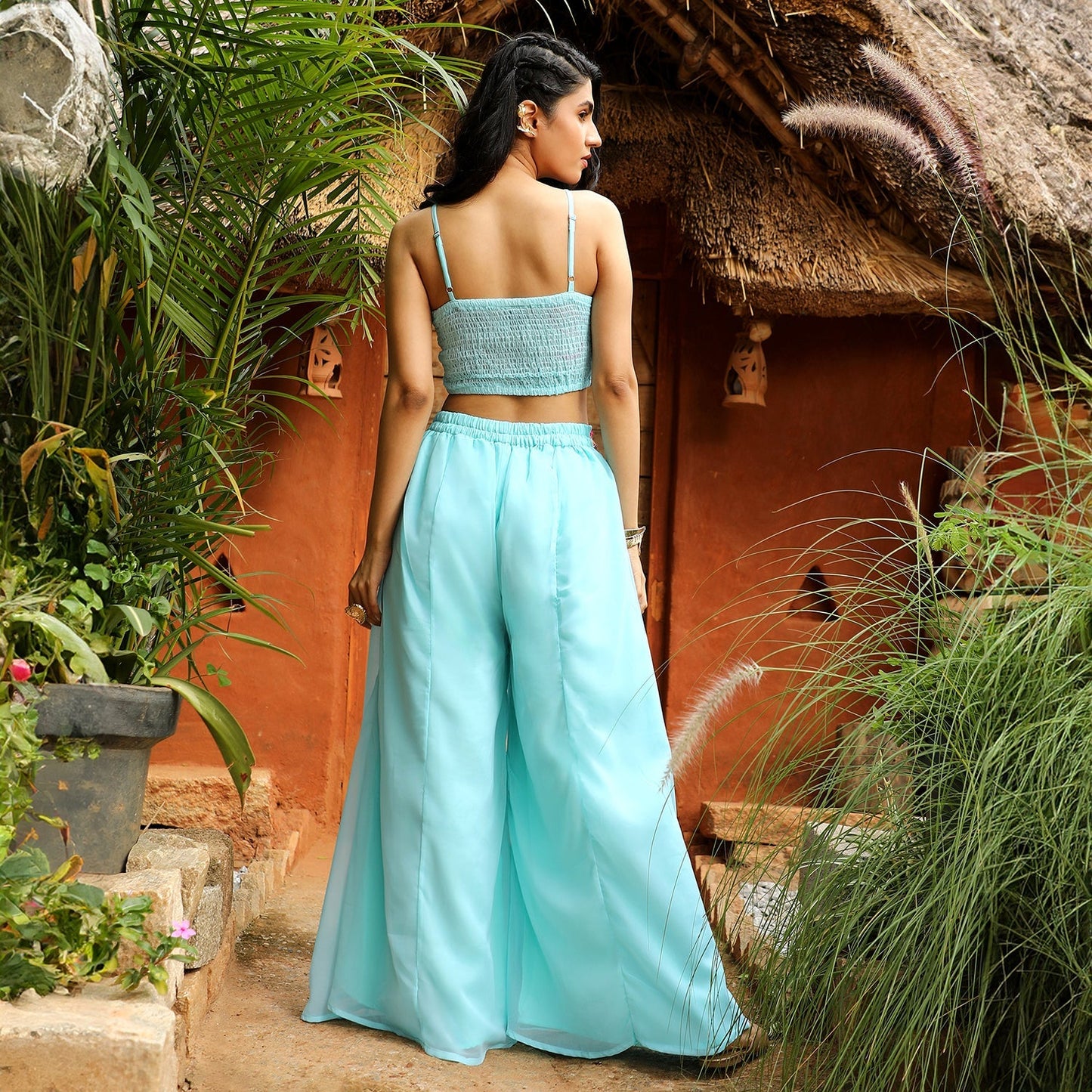 Block Flared Co-Ord Set