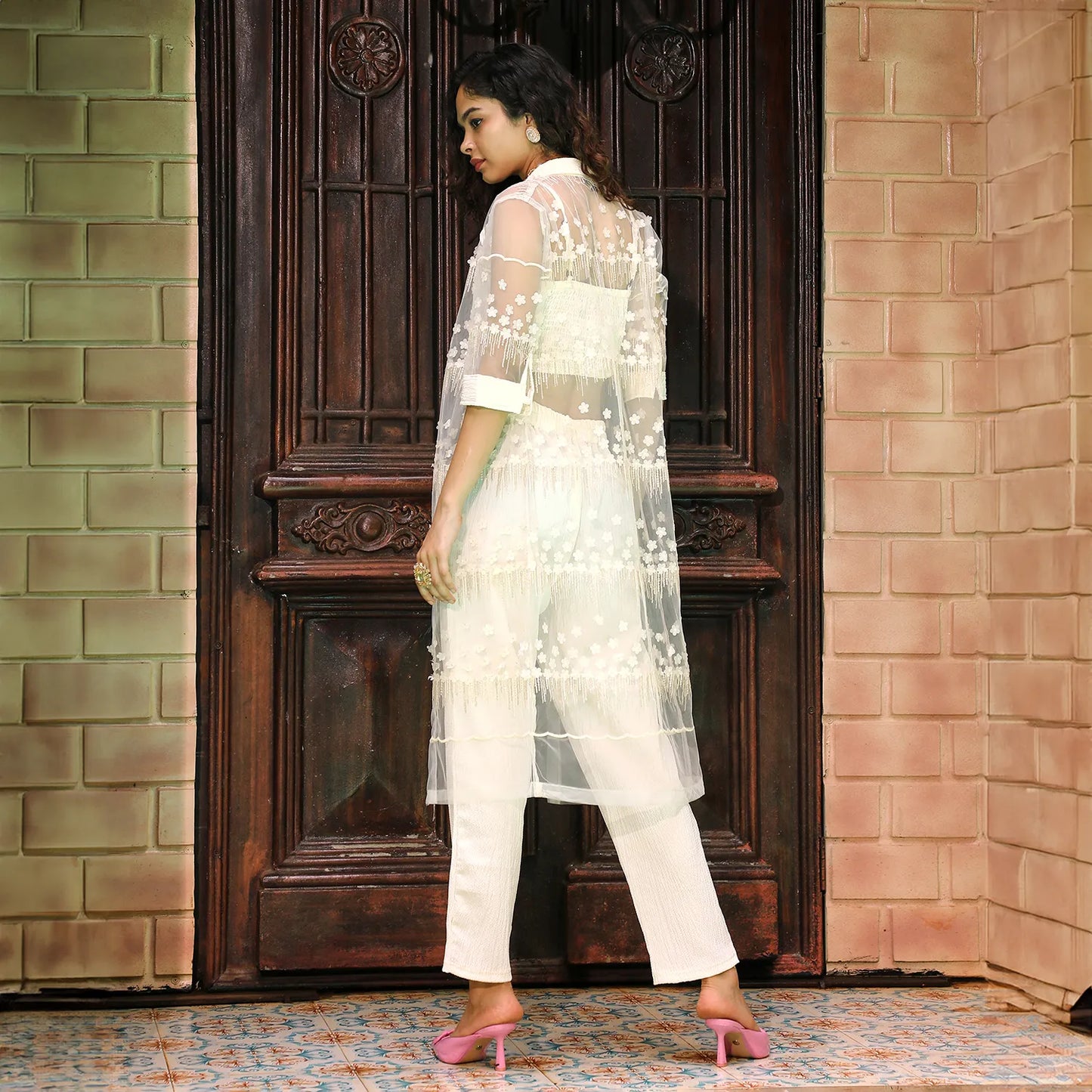 Applique Flora Co-Ord Set