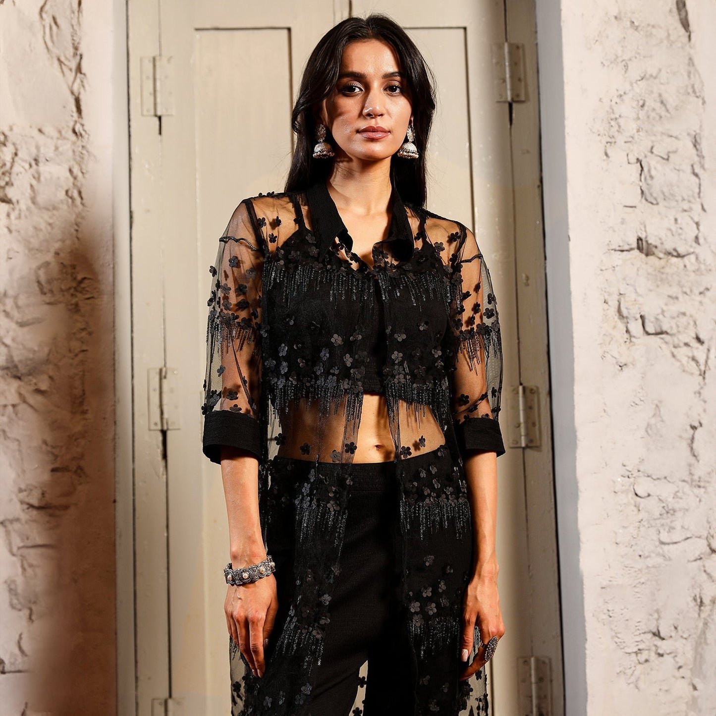Applique Flora Co-Ord Set