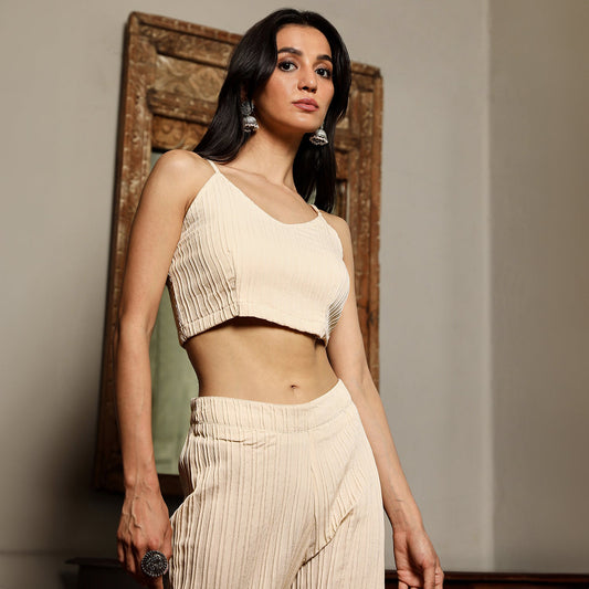 Sheer Geometric Co-Ord Set