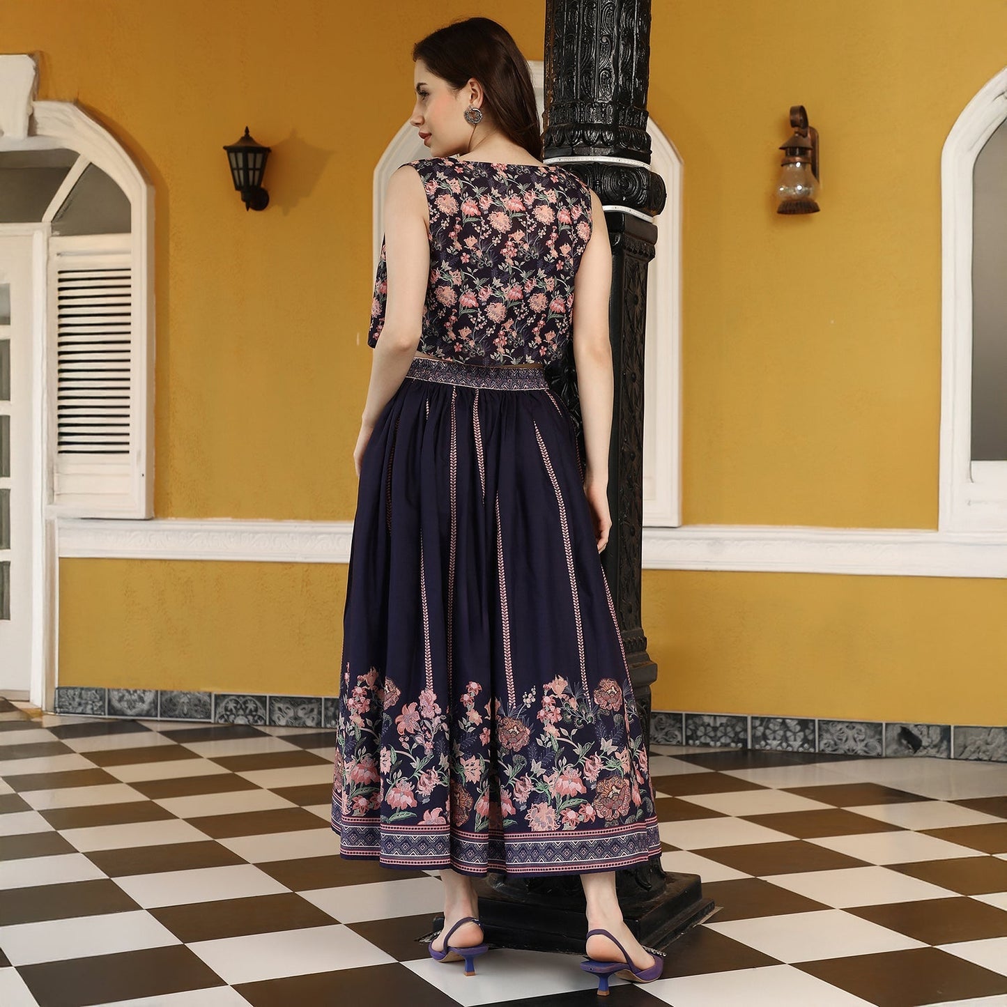 Geometrical-Flora Co-Ord Set