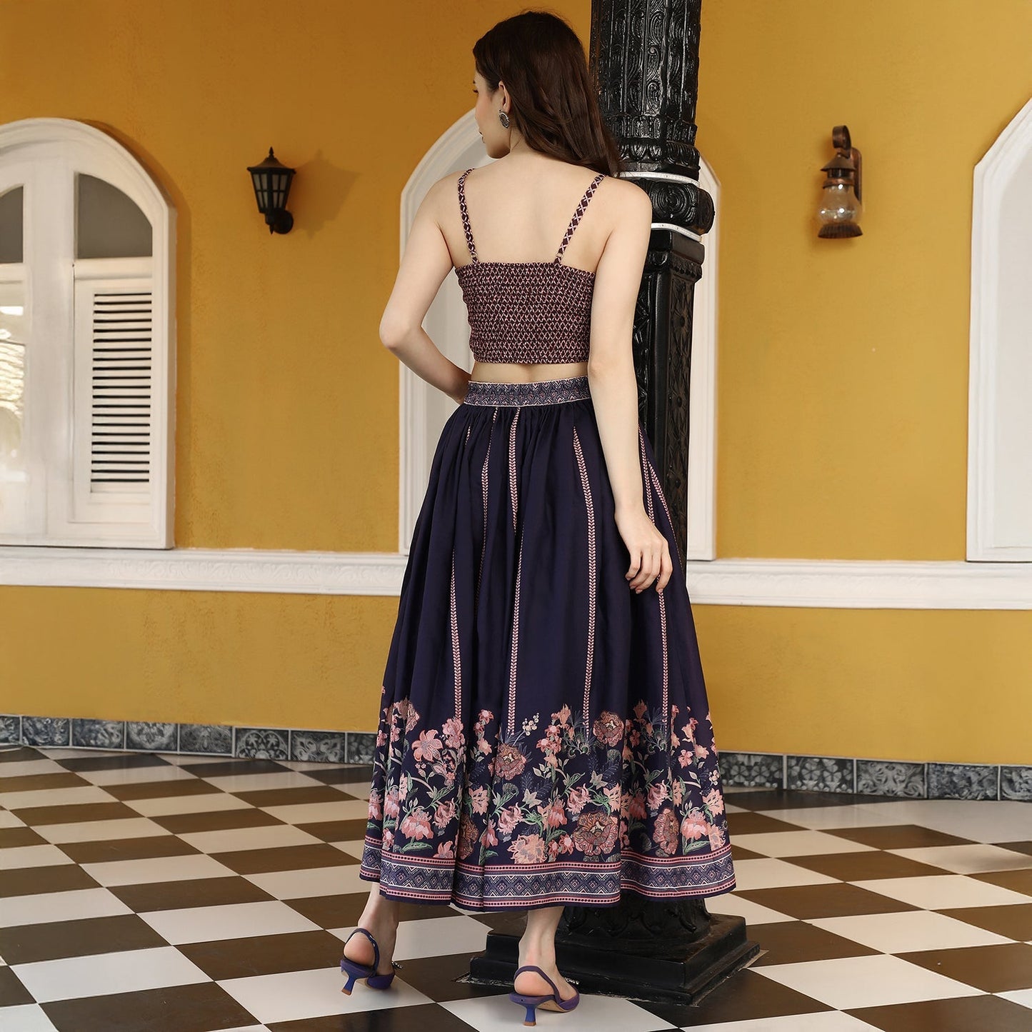Geometrical-Flora Co-Ord Set
