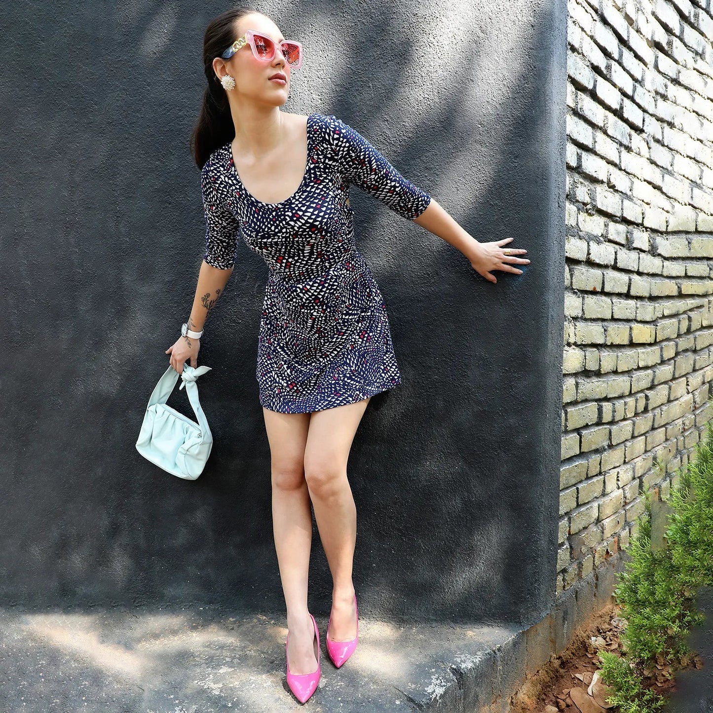 Criss-Cross Back Dress