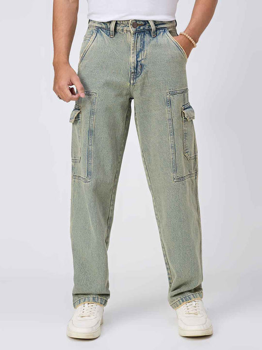 Men's Alchemist Wash Baggy Fit Jeans B5IVE