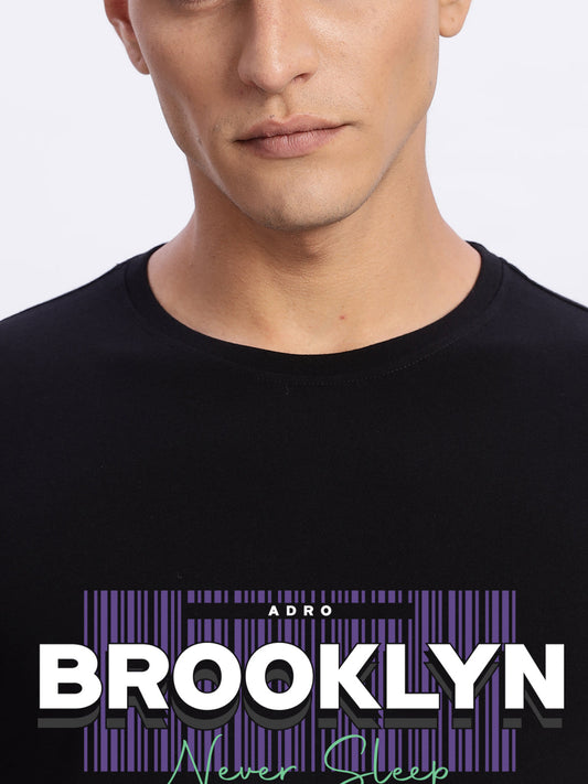 Lycra Cotton Regular Fit T-Shirt