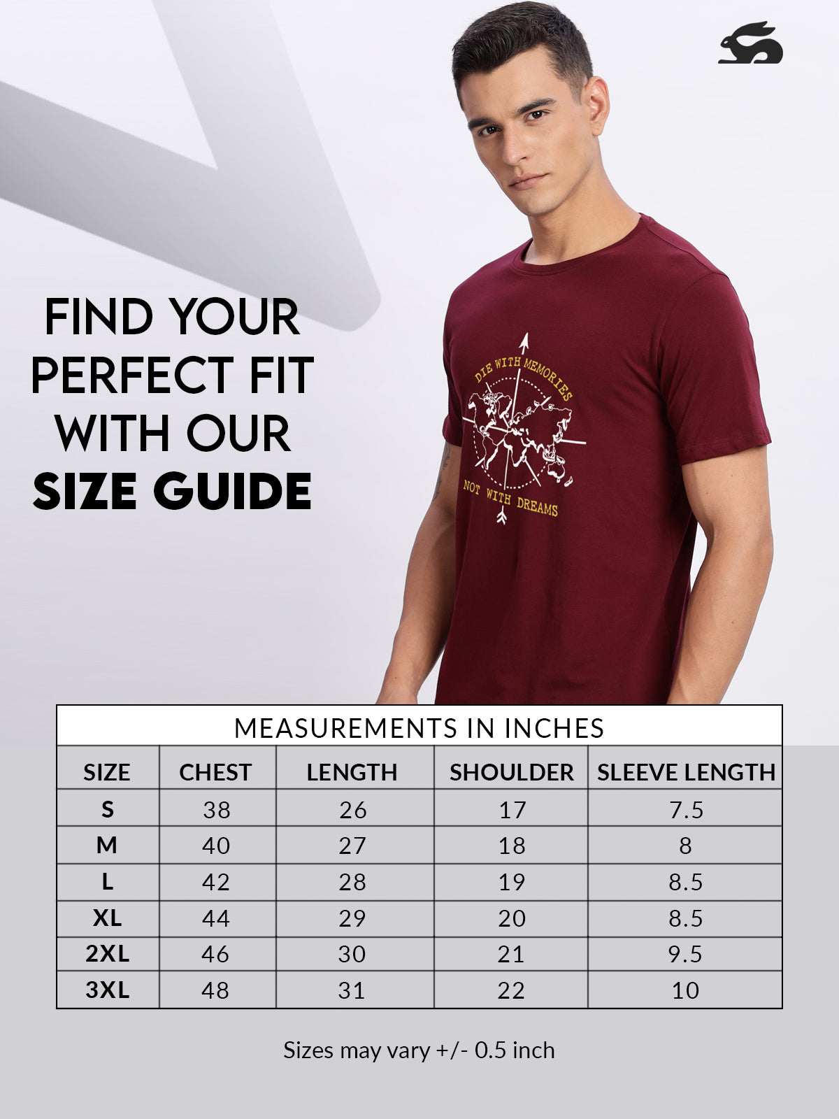 Die with Memories Not with Dreams Mens Printed T-Shirt