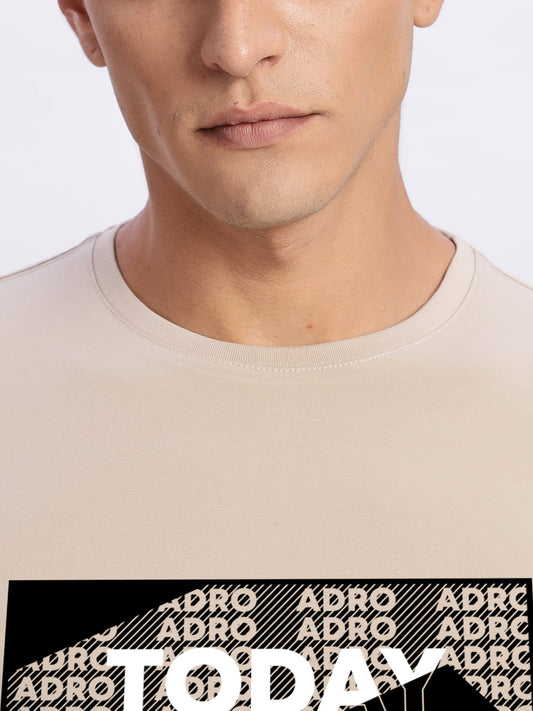 Lycra Cotton Regular Fit T-Shirt