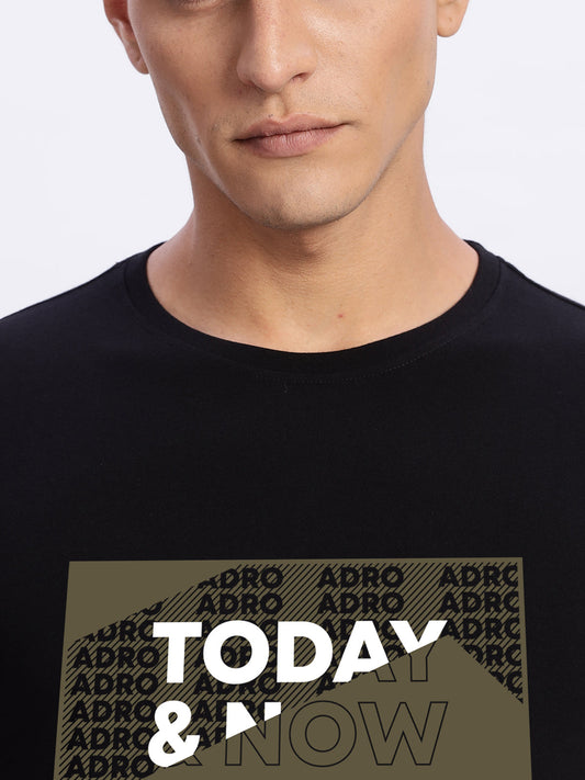 Lycra Cotton Regular Fit T-Shirt