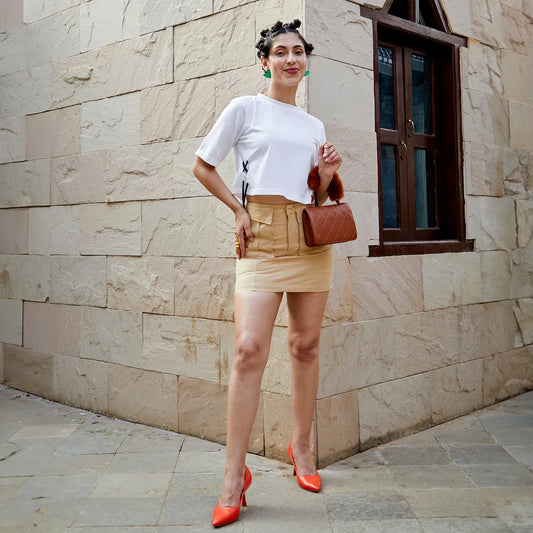 Criss-Cross Cropped Top