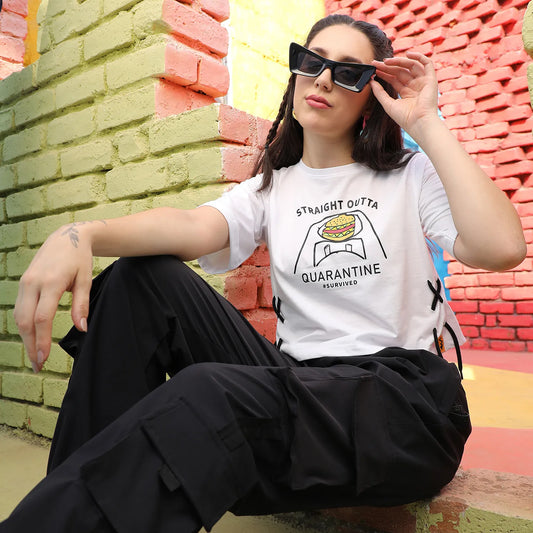 Straight Outta Quarantine Top