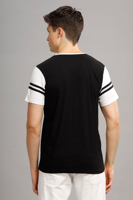 Colourblocked Cotton T-Shirt