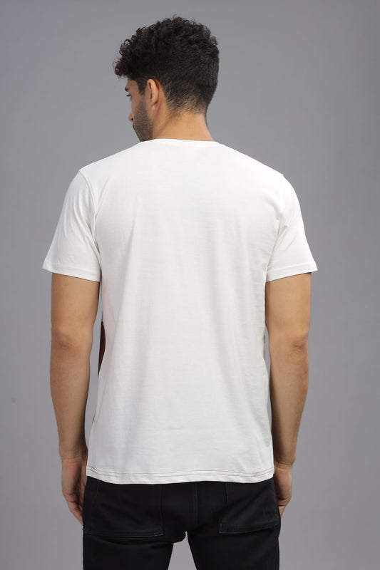Colourblocked Cotton T-Shirt