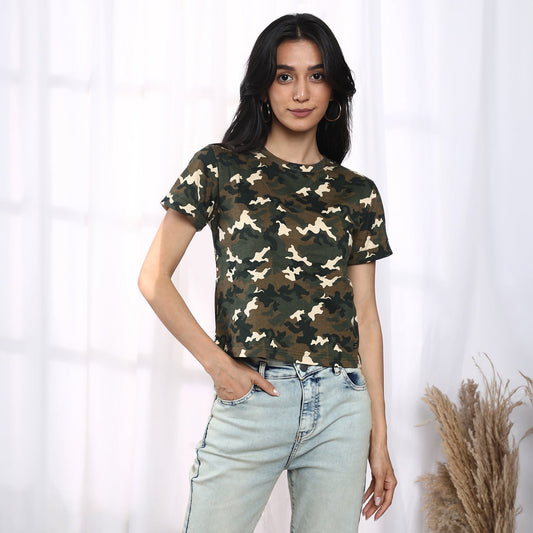Camouflage Regular Fit T-Shirt