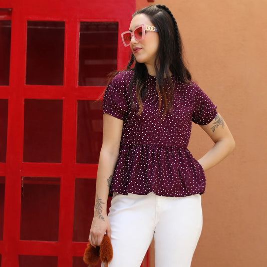 Polka Dot Top