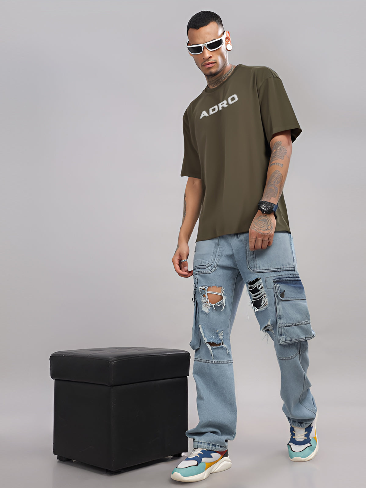 Casual Streetwear Printed Oversized Tshirts