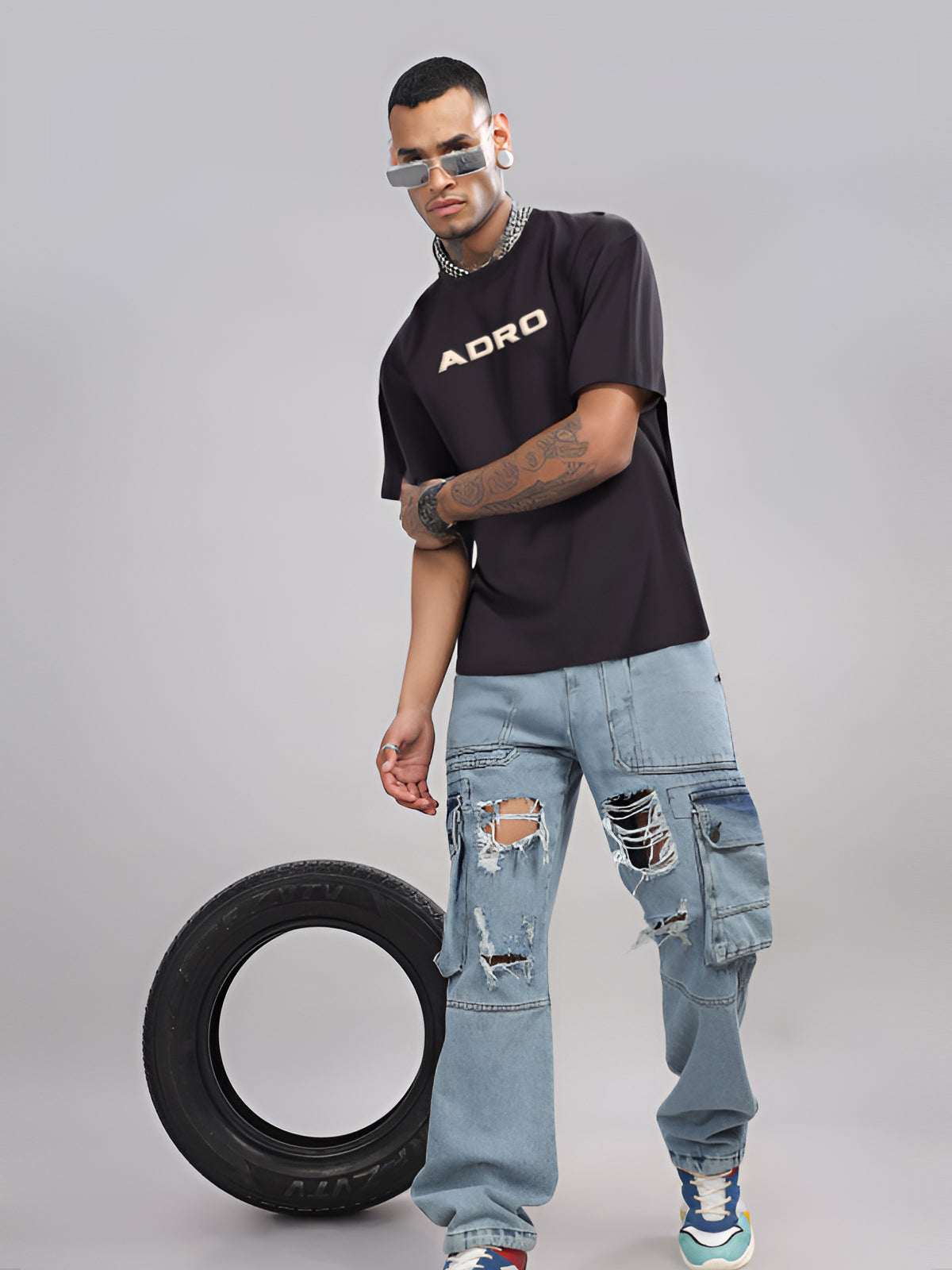 Casual Streetwear Printed Oversized Tshirts