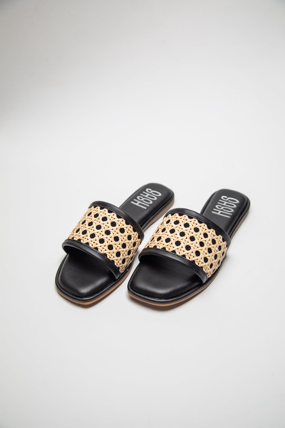 Woven Whisper - Black Sash