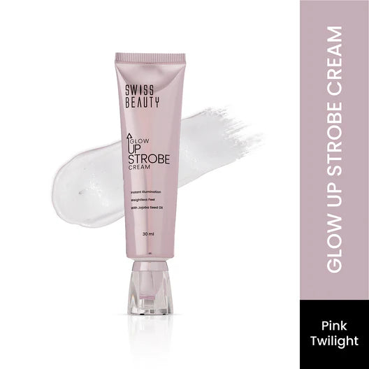 SWISS BEAUTY Glow UP Strobe Cream 01-Pink Twilight