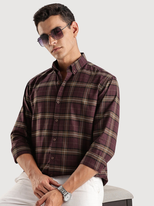 Checkered Shirt in Regular Fit
