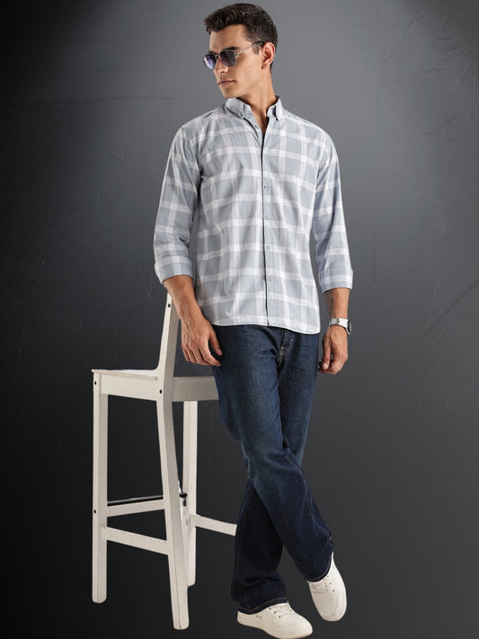 Checkered Shirt in Regular Fit