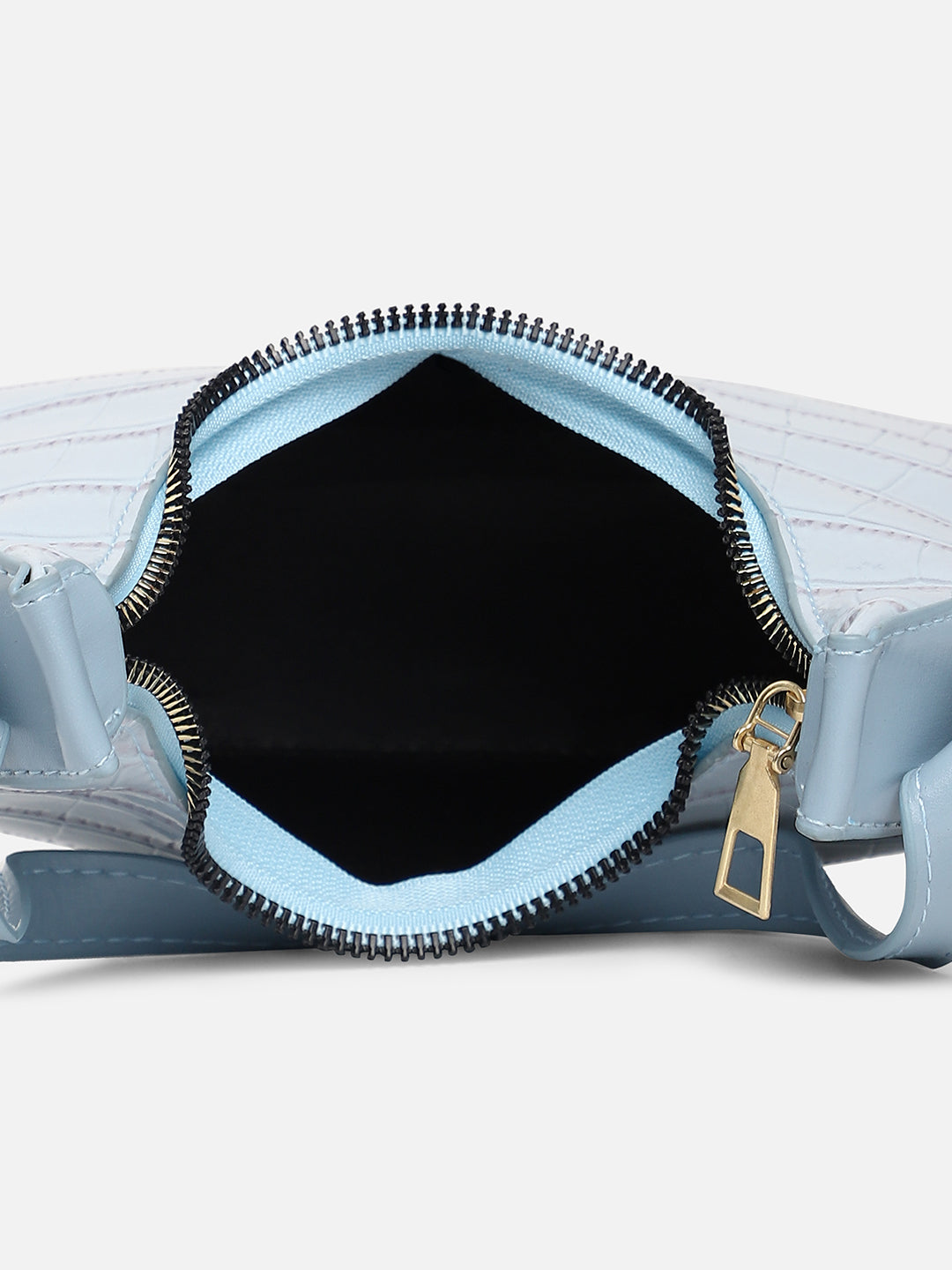 Azure Textured Sky Blue Mini Bag