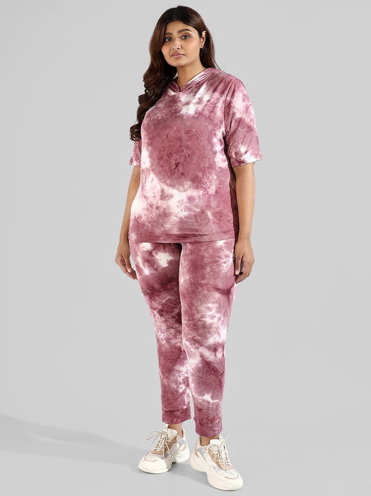 Tye-Dye Hooded Co-Ords Set