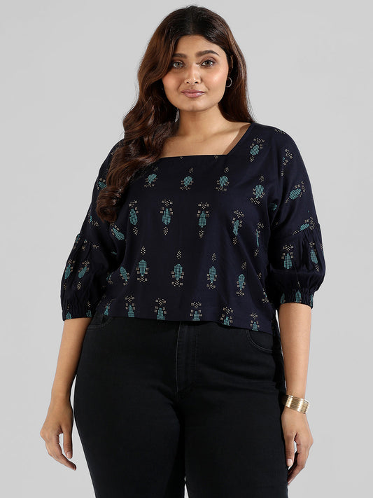 Floral Design Stylish Casual Tops