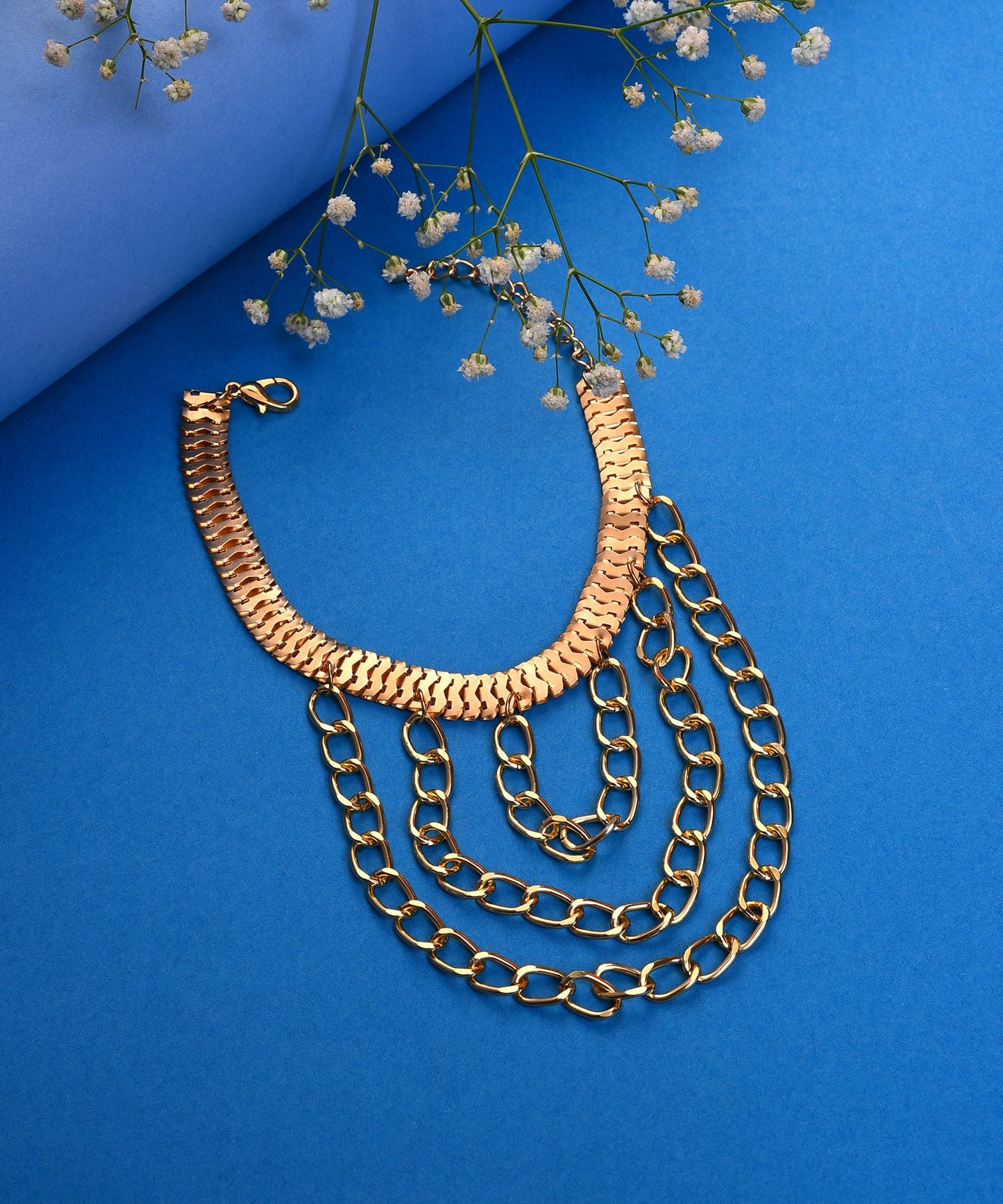 Gold Plated Chain Anklet