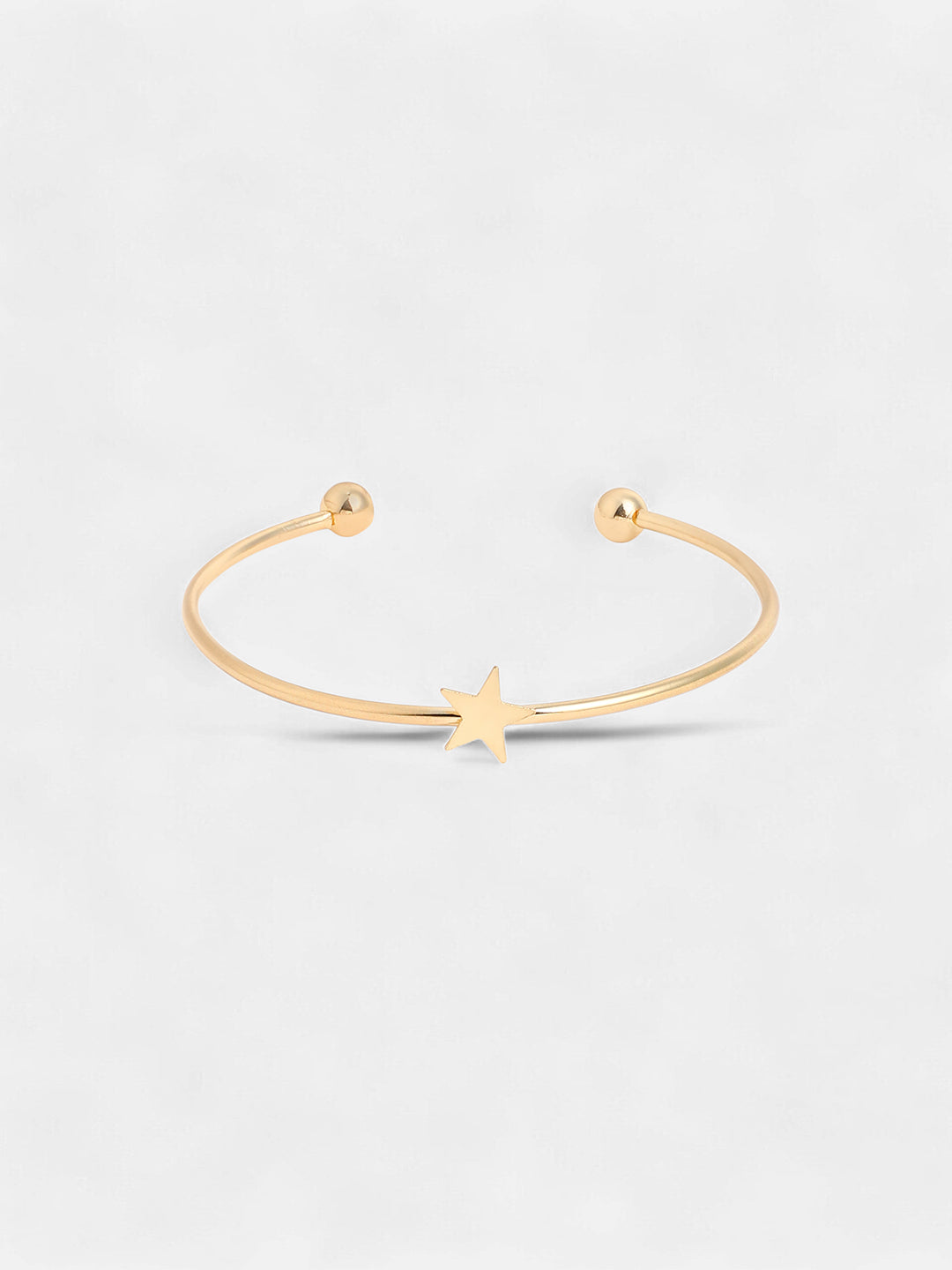 Pack of 4 Multistrand Bracelet - Metallic Gold-SOHBRC8090