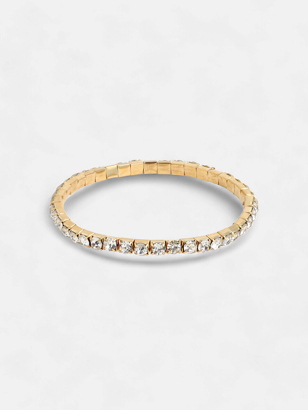Pack of 4 Multistrand Bracelet - Metallic Gold-SOHBRC8090