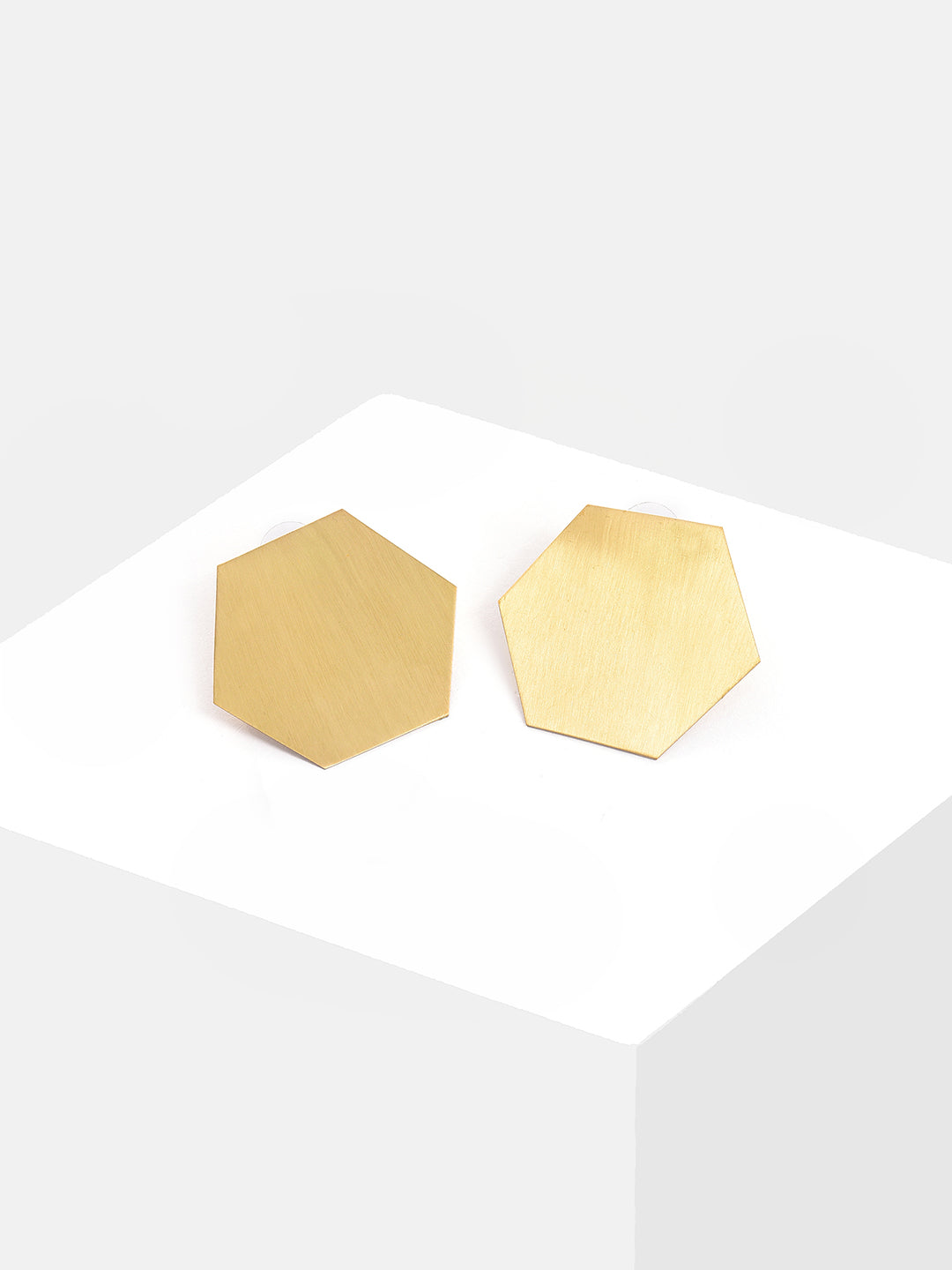 Gold Plated Designer Stud