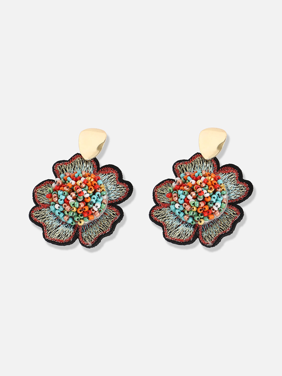 Gold Plated Designer Casual Stud