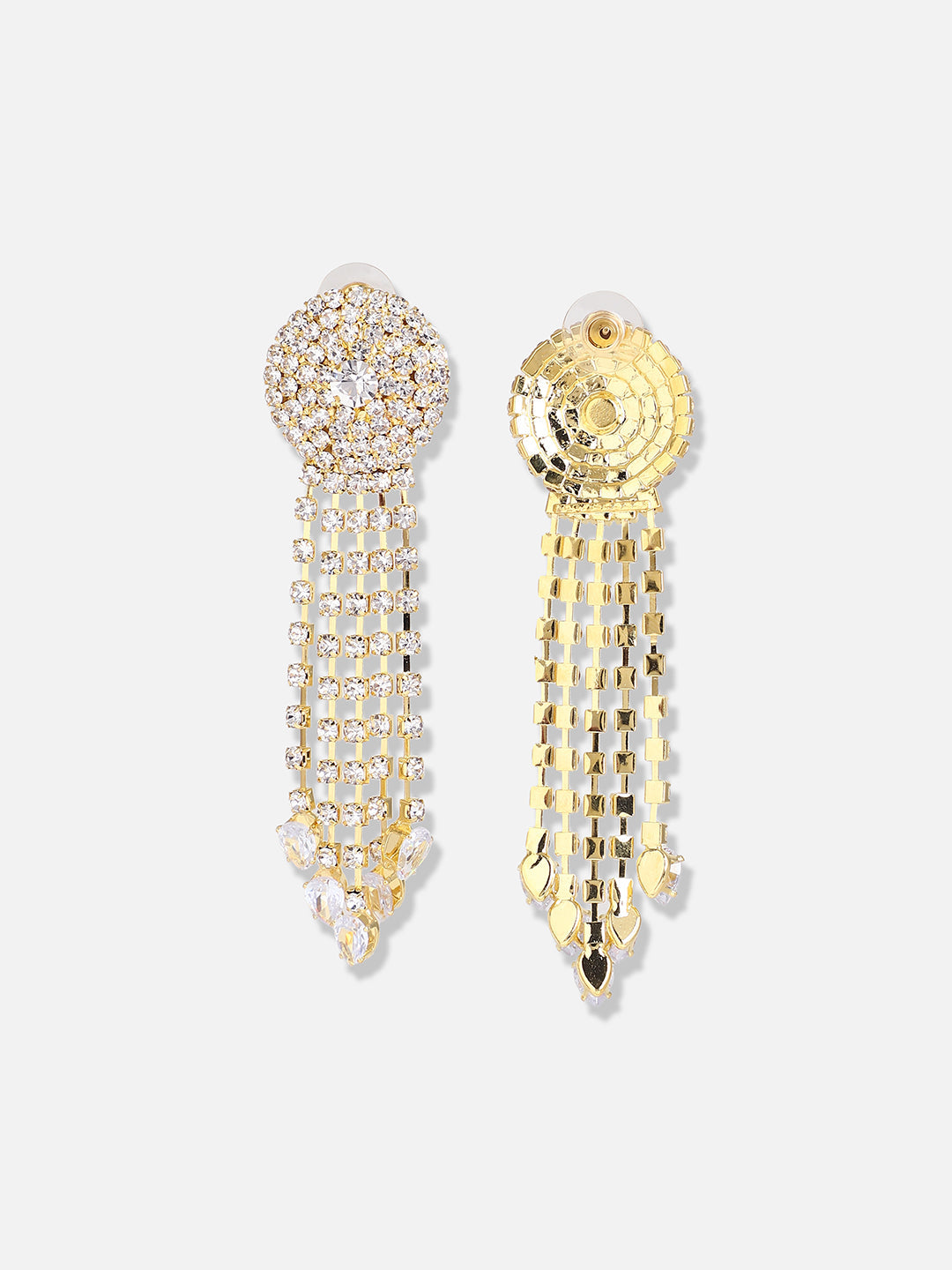 Silver Plated Designer Party Drop Earring