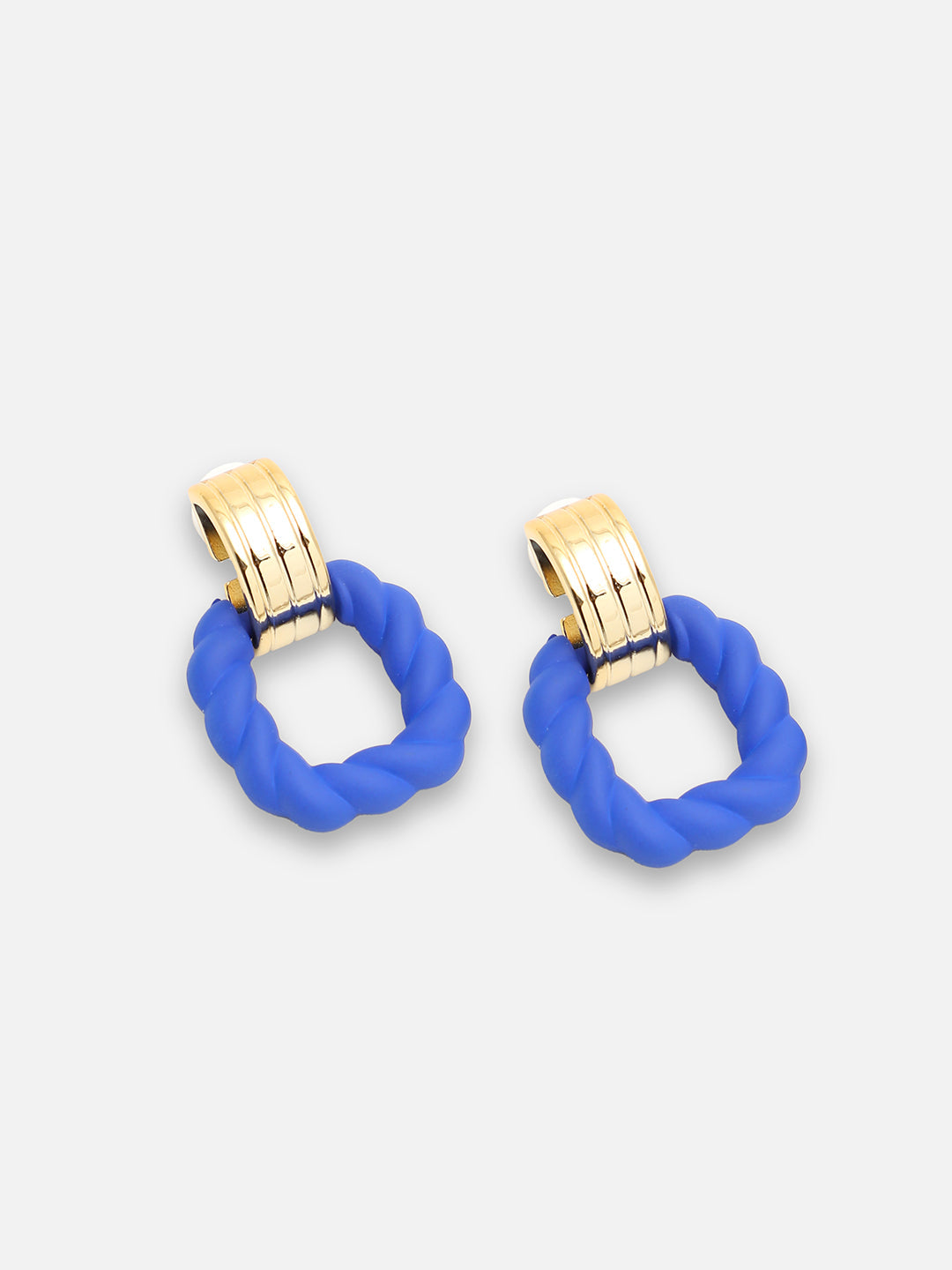 GOLD PLATED PARTY DESIGNER DROP EARRING FOR WOMEN