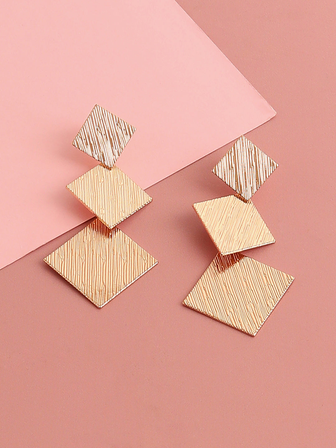 GOLD PLATED PARTY DESIGNER DROP EARRING FOR WOMEN