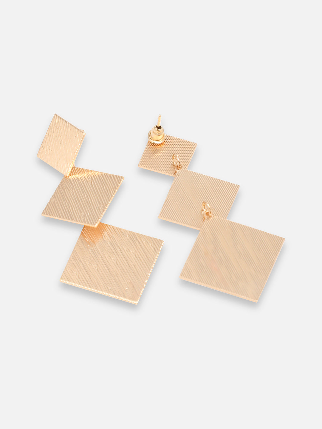 GOLD PLATED PARTY DESIGNER DROP EARRING FOR WOMEN
