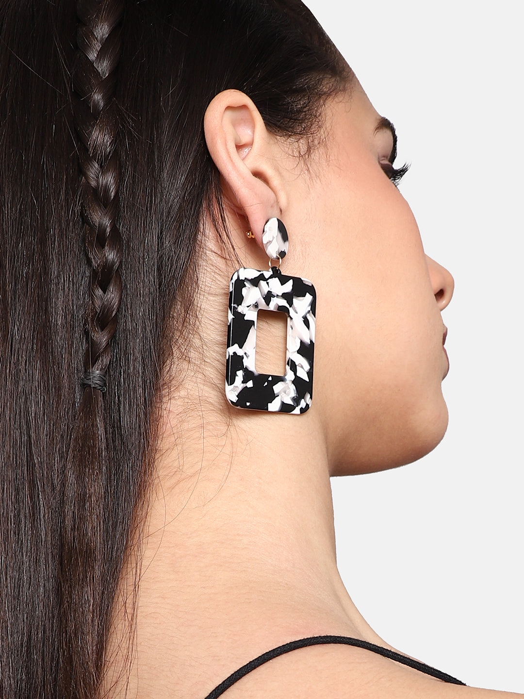 GOLD PLATED PARTY DESIGNER DROP EARRING FOR WOMEN