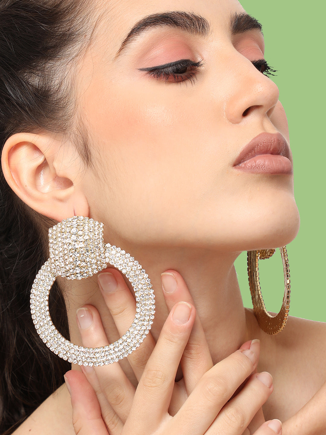 Glittering Grace Drop Earrings