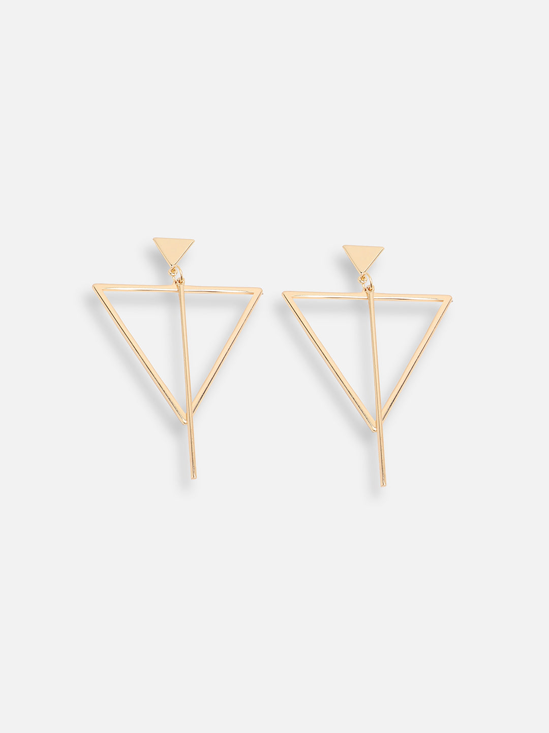 GOLD PLATED PARTY DESIGNER DROP EARRING FOR WOMEN