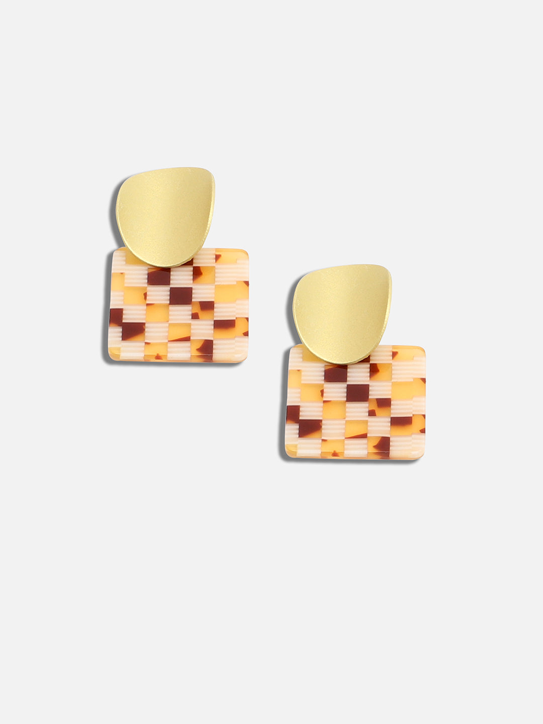 GOLD PLATED PARTY DESIGNER DROP EARRING FOR WOMEN