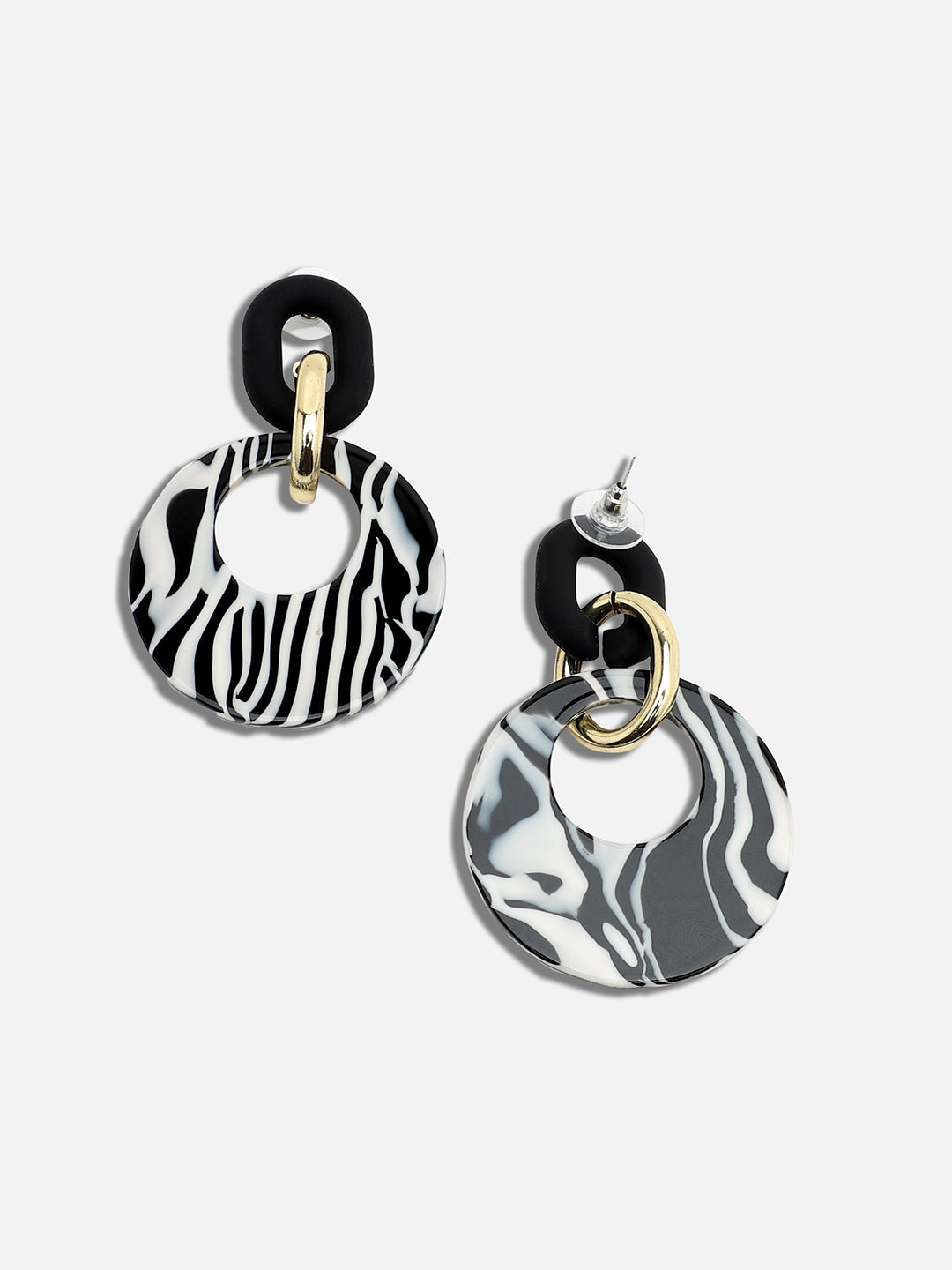 GOLD PLATED PARTY DESIGNER DROP EARRING FOR WOMEN