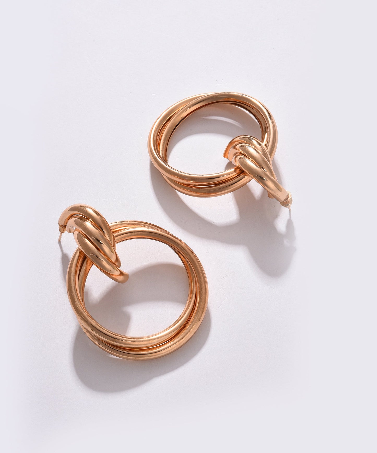 Sleek Symphony Drop Earrings