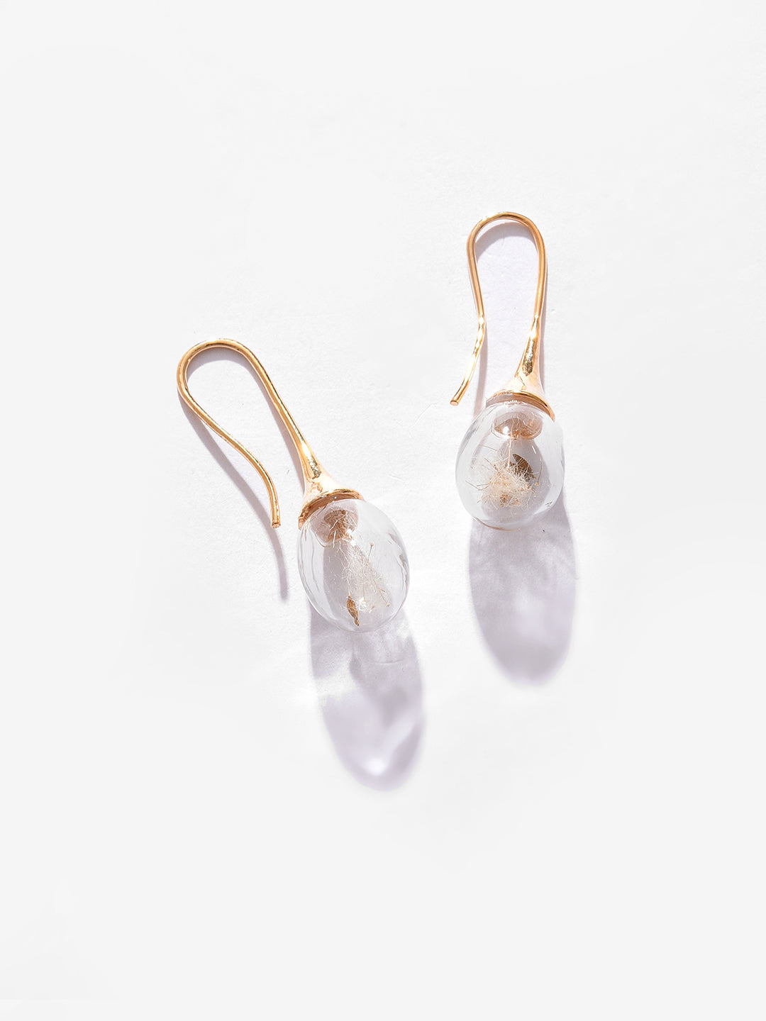 Gold Plated Designer Drop Earrings