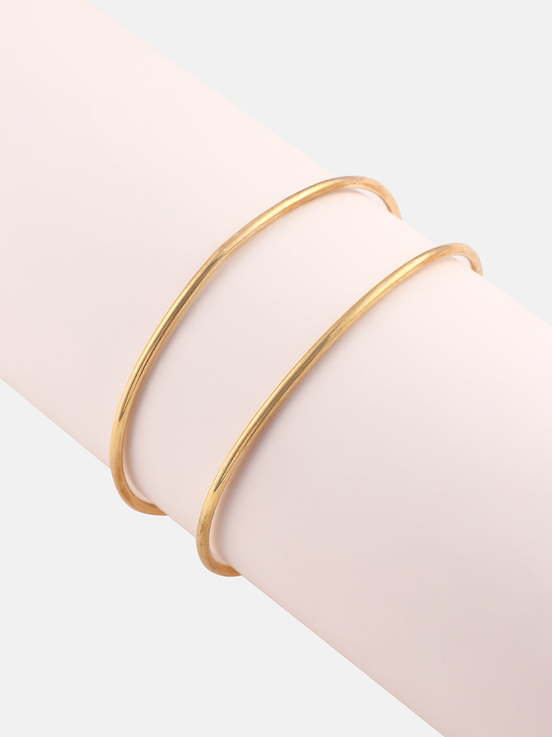 The Minimal Lined Cuff Armlet - California Gold