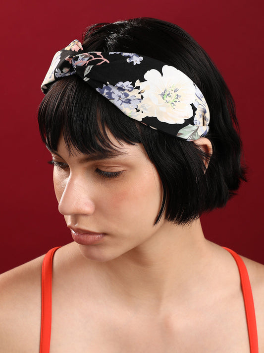 Set of 3 Floral Printed Hairband